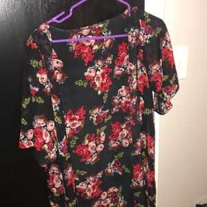 BRAND NEW floral cardigan